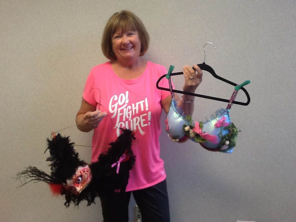 Bra decorating contest in support of breast cancer awareness WNEM TV 5