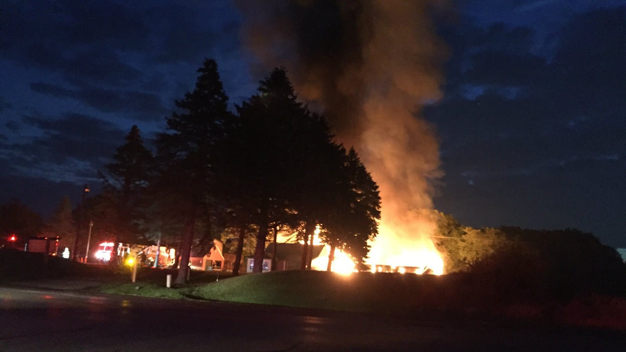 Fire Heavily Damages Lyon Township Motorcycle Club