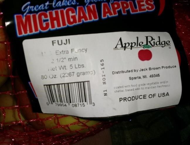 Michigan apples recalled for possible listeria contamination