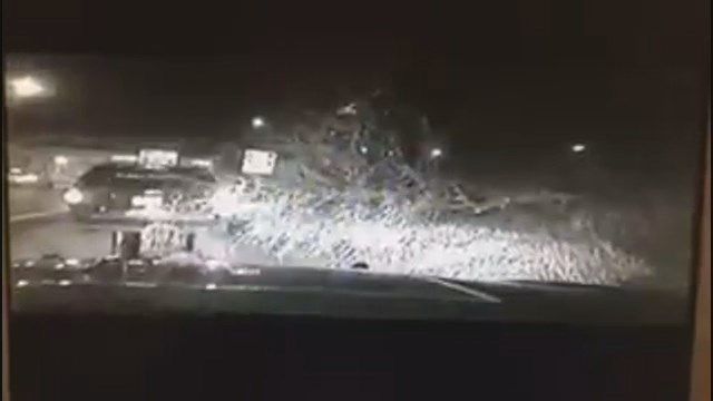 Video: Drunk driver nearly hits patrol car on I-75