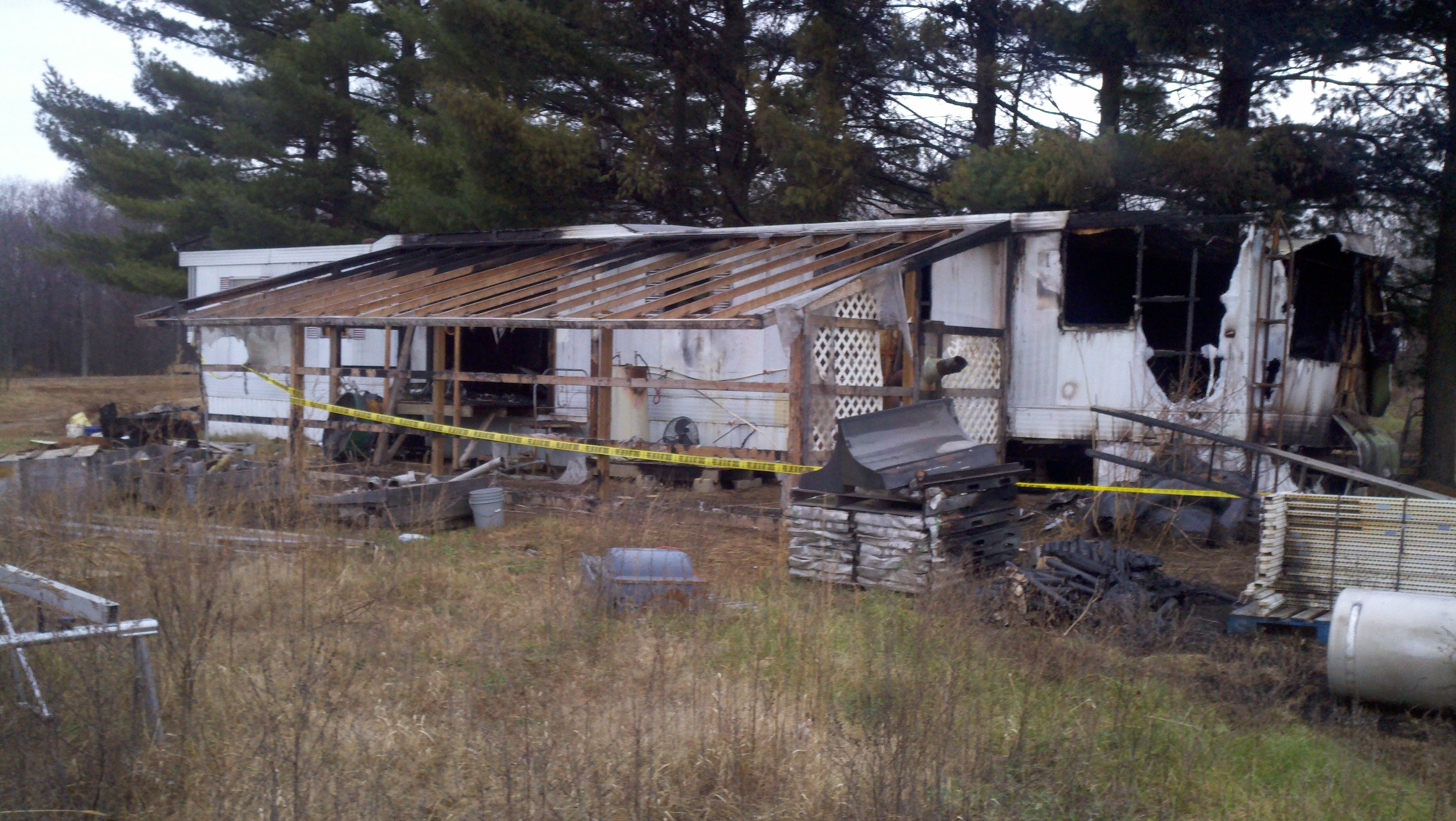 Owner of Pennell Farms reacts to fire at his trailer house WNEM TV 5 Owner of Pennell Farms reacts to fire at his trailer house WNEM TV 5